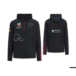 Abbigliamento da motociclista F1 Fuoristrada Maglietta da tifoso Tuta da corsa Giacca Felpa con cappuccio Pilota Maglione casual Forma One Abbigliamento da lavoro per auto Ot3Qb