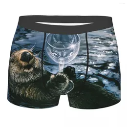 Underpants Ya Relax Otter Pet Lover Homme Panties Man Underwear Sexy Shorts Boxer Briefs