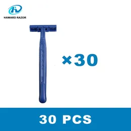 Haward Razor Kadın Tek Kullanımlık 2 Blade Razor İthal Paslanmaz Çelik Jilet Bıçağı Plastik Saplı Teslim Edilebilir Jilet 30 Parça 240127