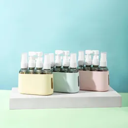 Storage Bottles 3/4-In-1 Perfume Travel Bottle Set Refillable Combination Shampoo Shower Gel Hand Wash Lotion Split Empty Kit