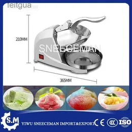 Ice Crushers Shavers stainless steel electric ice crusher 85kg/h commercial ice making maker machine YQ240130