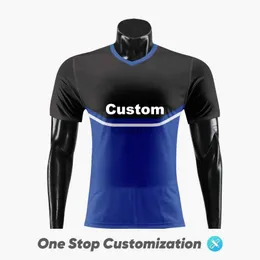 Fans Tops Tees Other Sporting Goods Custom Full Sublimation 100% Polyester Mens Mesh Fabric Soccer Jersey Shirt Breathable Short Sleeve Football Shirts WO-X887