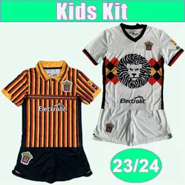 2023 2024 Cachorros U de G Kids Kit Futebol Jerseys Home Away Camisas de Futebol Uniformes de Manga Curta