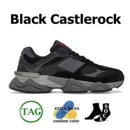 Tasarımcı Atletik 9060 Koşu Ayakkabıları Krem Siyah Gri Gri Glow Kuvars Çok Renkli Kiraz Çiçeği Erkek Kadınlar için Yeni Baletler BB9060 Fildişi Krem Siyah Castlerock