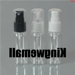 300st/Lot Pet Small Atomizers 40 ml parfymspray transparenta plastflaskor med full täckning för kosmetiska förpackningar HFAFI