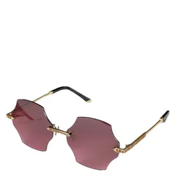 Damen-Sonnenbrille für Damen und Herren, Sonnenbrille für Herren, modischer Stil, schützt die Augen, UV400-Linse, mit zufälliger Box und Etui, unregelmäßig