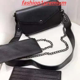 Dicky0750 läderkoppling handväskor för kvinnor kvällspåsar mode kedja handväska lady axel handväska presbyopic crossbody mini messenger väska kort hållare grossist1