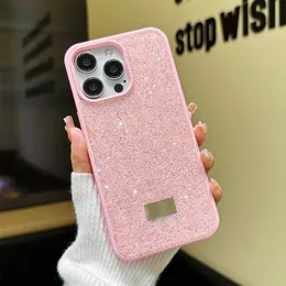 iPhone 15 Pro Max Designer Bling Phone Case для Apple 14 плюс 13 12 11 11 Huawei Mate 60 Luxury Athestone Diamond Glitter Mobile Back Cover Sparkling Coque Fundas Pink