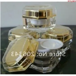 10g acrylic gold cream jarbest qty Fmeqn