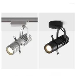 Ceiling Lights Led Light Adjustable Aperture Variable Mode COB Spotlight 10w/15w/20w/30w Tracking Lighting Bars Restaurants Shops