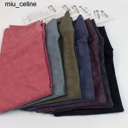 Nuovo 24ss Align Leggings da donna Sport Collant a vita alta Yoga Palestra Marchio di moda Abbigliamento Modello maculato Corsa Fitness Jogging Abbigliamento da yoga per donnaPantaloni