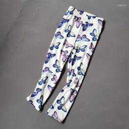 Pantaloni Pantaloni da ragazza Collant per leggings da ragazza Primavera Autunno Stampa Fiore Estate Abbigliamento per bambini 2-11 anni