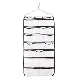 Storage Bags 42 Pockets Hanging Holder Closet Tidy Organiser Wardrobe Door Rack327J