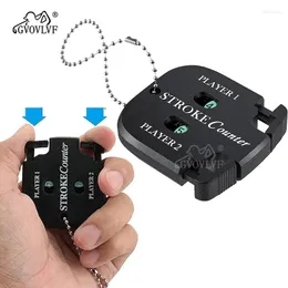 Golfträning AIDS 1PC Mini Score S Stroke Counter Clicker KeyChain för Game ScoreKeeper Outdoor Sport -resultattavlan Golfare