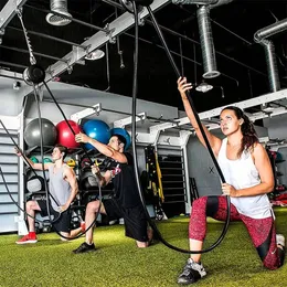 Ayarlanabilir Direnç Halat Eğitmeni Fitness Ekipmanları Spor Salonu Açık Ev Halat Çekme Karın Aerobik Egzersiz 240130