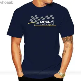 Men's T-Shirts NEW Opel T-Shirt Motorsport HQ Printed Fan Clothing White Black Blue fashion t-shirt men cotton brand teeshirt 240130