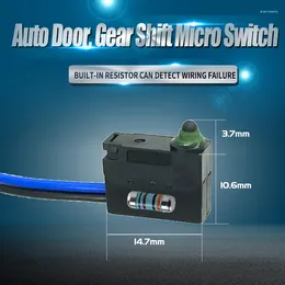 Controle de casa inteligente 14,7 10,6 mm Microinterruptor à prova d'água Resistência embutida pode detectar falha na fiação (desconexão / curto-circuito) Uso do carro