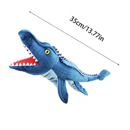 Puppets Dinosaur Hand Puppet Toys Raptor Open Mouth Tyrannosaurus Rex Doll Kids Children Birthday Gift Drop Delivery Dhzzq