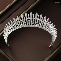 Hair Clips Classic Noble Elegant Accessories Woman Tiaras And Crowns Bride Women's Crown For Kids Girl Bridal Girls