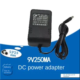 Power adapter 9V250MA DC power supply linear transformer power supply charging head round mouth universal power supply