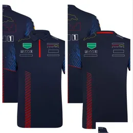 ملابس نارية 2023 فريق F1 TE-Shirt New Thirt Clothes Fours Forma One Racing الرسمية المخصصة للسيارات للسيارات للدراجة النارية OT2FJ