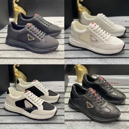 Top Men Buty Design Prax 01 Sneakers Re-Nylon szczotkowana skórzana nylonowa marka siatki męska męska deskorolka Runner Casual Outdoor Sports Buty EU38-45