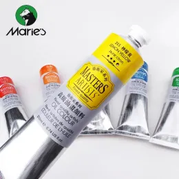 Forniture Marie's Series 1 200ml Master Artist Colori ad olio professionali Tubo Strumento di pittura Pittura Arte Articoli per disegno Artista Studente