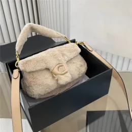 10A Tabby Borse da donna Designer Fluffy Hobo Borse di lusso Borse Fuzzy Designer Borse a tracolla Borsa a tracolla Donna Hobos Borsa Coa Borsa