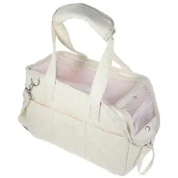 Dog Carrier Outdoor Pet Handbag Breathable Bag Portable Travel For Hiking Walking