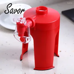 Garrafas de água novidade saver limonada soda dispensador garrafa coque invertido bebida carbonatada de cabeça para baixo beber barra