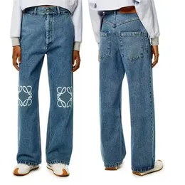 Джинсы женские дизайнерские штанины Открытые узкие брюки Теплые женские джинсы больших размеров для похудения Прямые брюки Брендовая женская одежда Брюки-карго с вышивкой и принтом