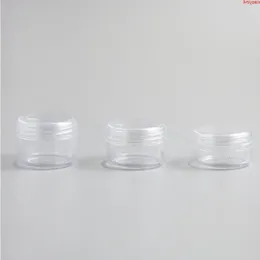 50 x hochwertige 20G 25g nachfüllbare klare leere Cremetiegel 2/3oz transparente Kanne Vitrine Kosmetikverpackunghohe Qualität Sqhij