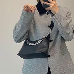 HBP bolsa de ombro bolsa Baguette bolsa mensageiro bolsa Mulher sacos novo designer saco de alta qualidade textura moda chain247E