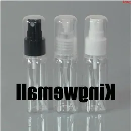 300st/Lot Pet Small Atomizers 40 ml parfymspray transparenta plastflaskor med full täckning för kosmetiska förpackningar JTQKV