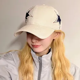 Berretto da baseball coreano stella a cinque punte cappello da baseball per uomo e donna versatile testa grande sport all'aria aperta per il tempo libero berretto hip-hop regolabile