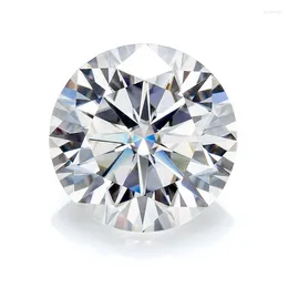 Diamantes soltos 2024 atacado 3mm cor gh redondo corte brilhante pedras de moissanite para joias