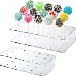 Bakeware Tools 15 Holes Cake Pop Lollipop Stands Candy Display Stand Holder Support Kök Tillbehör DIY för barn