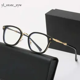 Designer Ch Cross Glasses Frame Chromes Brand Sunglasses New for Men Women Tiktok Matched Heart Luxury High Quality Eyeglass Frames Free Chromees Hearts 3352