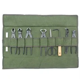 Aufbewahrungstaschen, japanisches Bonsai-Werkzeugpaket, Rolltasche, 600 x 430 mm, Canvas-Werkzeugset-Koffer BOM666248x