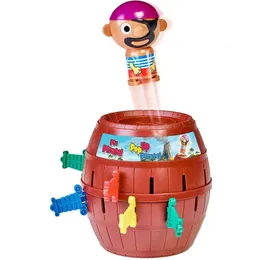 Novidade pirata barril jogo crianças brinquedos engraçados presentes legal gadgets jouet enfant 5 6 7 10 12 ans 240126