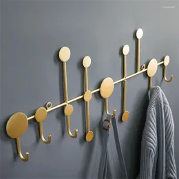 Haken Schwarz/Gold Wand Haken Lagerung Nordic Kreative Eingang Schlüssel Aufhänger Hause Dekoration Hängen Umkleidekabine Mantel 1Pcs