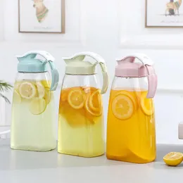 Water Bottles 2.15l Kettle Plastic Cold And High Temperature Resistant Large-Capacity Fruit Juice Jug Household Cooler Teapot Bottle