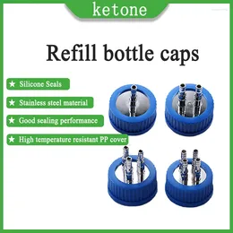 Refill Bottle Cap Reactor Single Pass Double Stainless Steel Reagent GL45