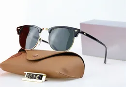 남성 선글라스 디자인 디자인 안경 렌즈 브랜드 레트로 클래식 고급 안경 선 안경 야외 UV 보호 안경 L8LM#