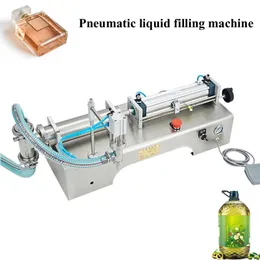 Riempitrice manuale di liquidi per succhi di latte e altre macchine di riempimento quantitative automatiche a testa singola