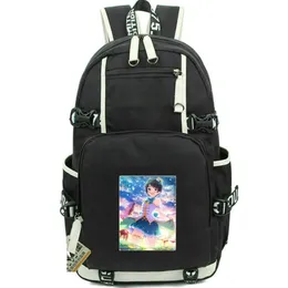 Subaru Wakaba Rucksack Battle Girl High School Tagesrucksack Cartoon-Schultasche Bedruckter Rucksack Lässige Schultasche Computer-Tagesrucksack