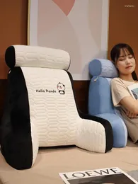 Kudde latex som skyddar ryggradstolen Gravida kvinnors midja dekorativa sängen avtagbar tvättbar