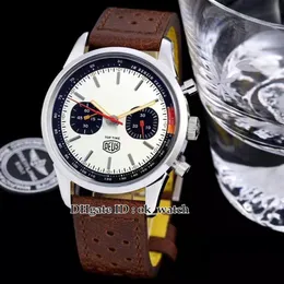 Часы Top Time Deus Limited Edition, 41 мм, A233101A1A1X1 ETA7750, автоматические мужские часы, стальной корпус, коричневый кожаный ремешок, новые мужские часы Popul2533