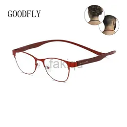 Lesebrille Magnetische Lesebrille Damen Herren Tragbare Brille mit hängendem Hals Blaulichtblockierende Modebrille Presbyopie 2022 Trend zln240131