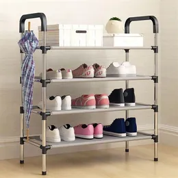 Actionclub Multi-purpose Multi-layer Simple Shoe Rack Household Dust-proof DIY Assembly Shoe Organizer Rack Space Saver Y200527281g